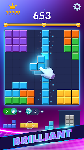 Block Puzzle Games Cube Blast Screenshot 0