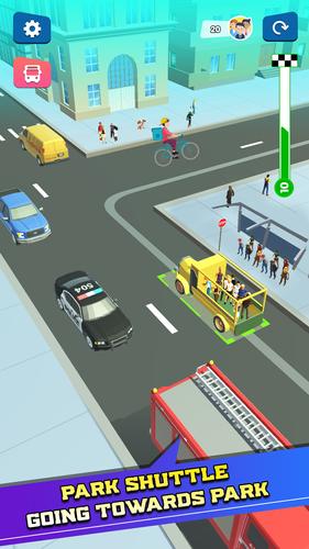 Bus Arrival Theme Park Games 螢幕截圖 3