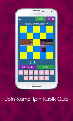 Upin & Ipin Rubik Quiz应用截图第3张
