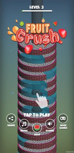 Stack Ball Fruit Crush应用截图第0张