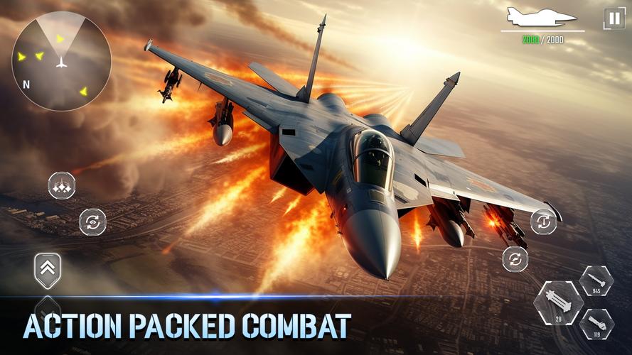 Aircraft Strike: Jet Fighter 螢幕截圖 0