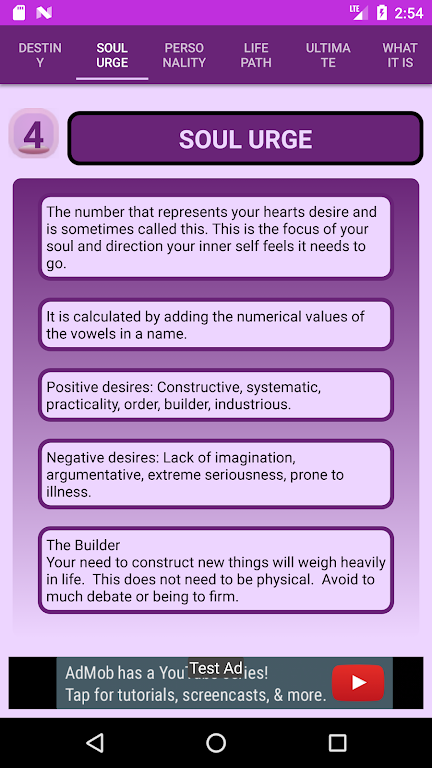 Pythagorean Numerology Calculator Скриншот 3