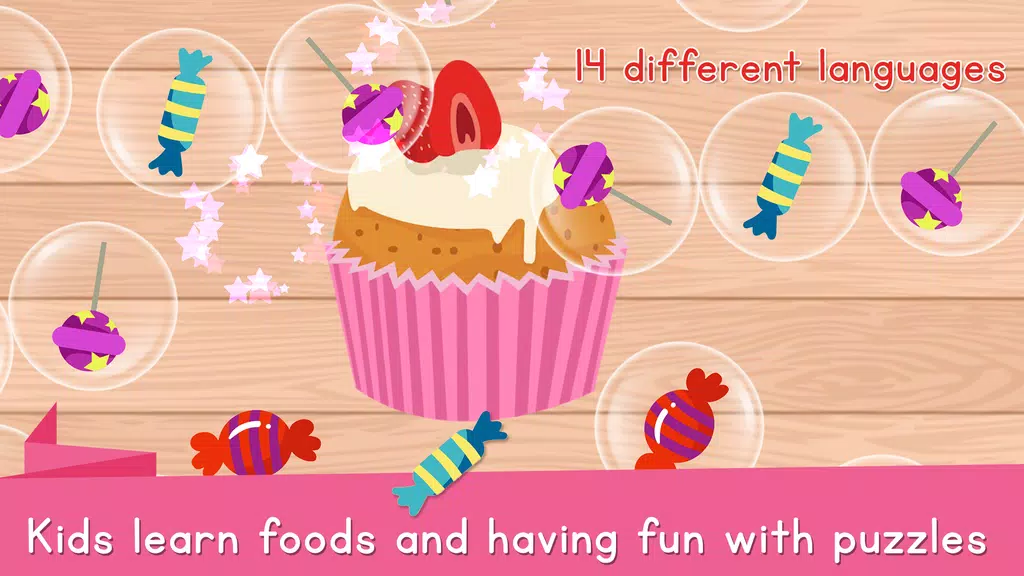 Food Puzzle for Kids 螢幕截圖 3