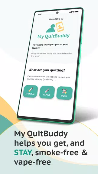 My QuitBuddy ภาพหน้าจอ 1