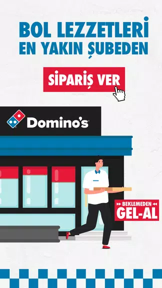 Domino's Pizza Turkey ဖန်သားပြင်ဓာတ်ပုံ 1