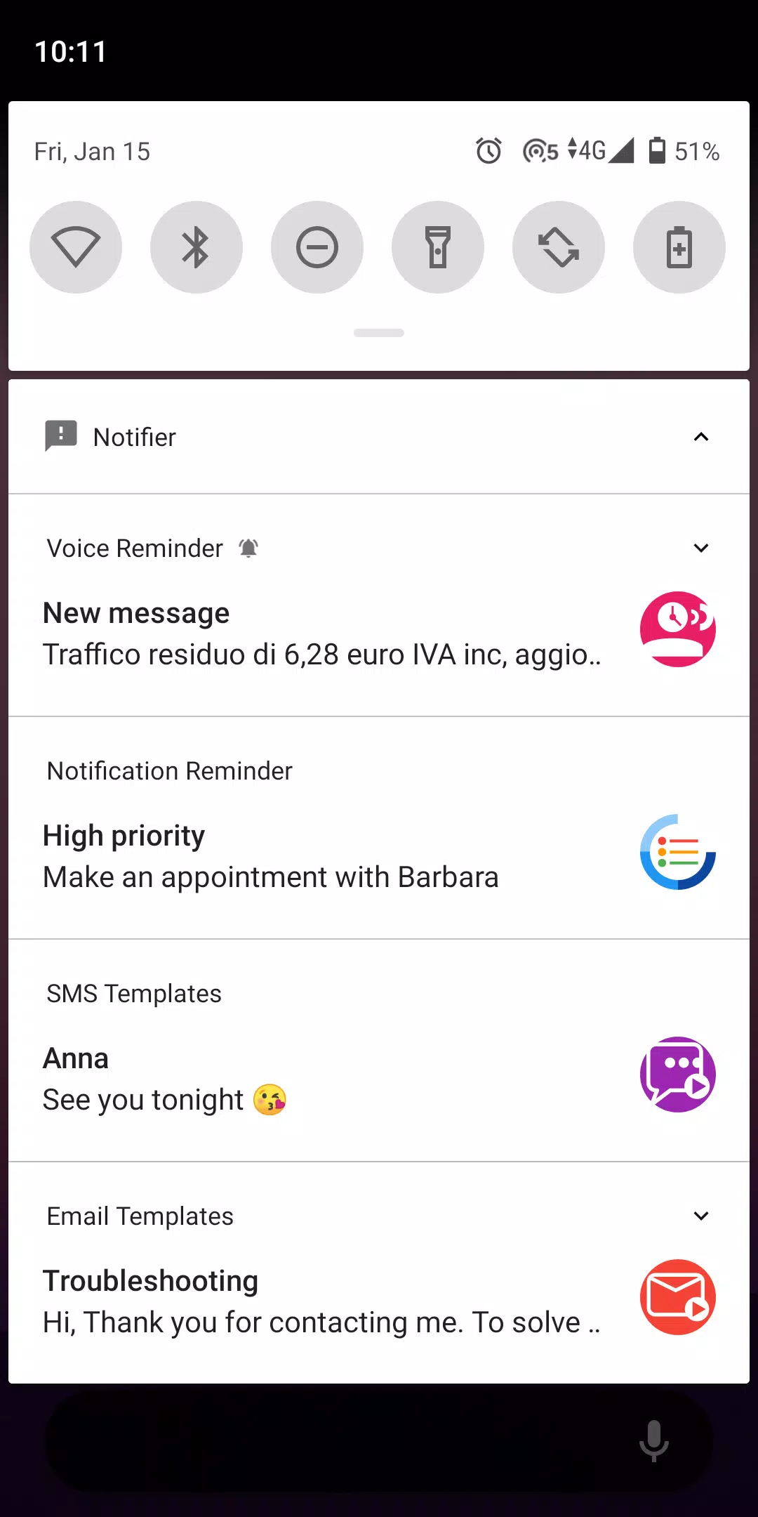 Fake Notifications Screenshot 2