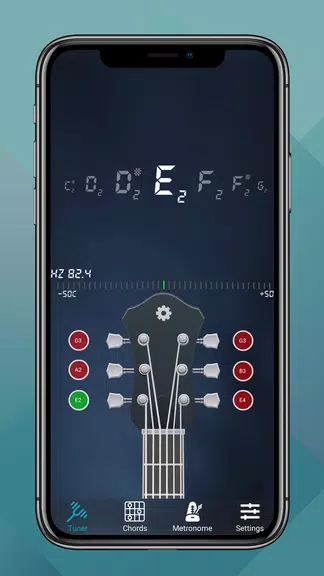 Guitar Tuner: Easy Tune Ảnh chụp màn hình 0