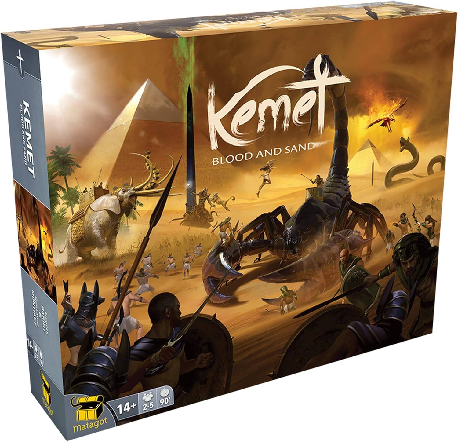 Kemet: Blood and Sand Board Game