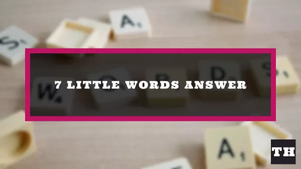 Respuestas de 7 Little Words para 