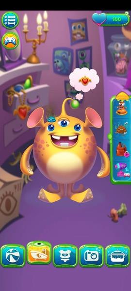 Cute Monster - Virtual Pet Screenshot 1