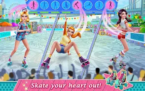 Roller Skating Girls Screenshot 3