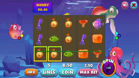 Jackpot underwater City slots Screenshot 2