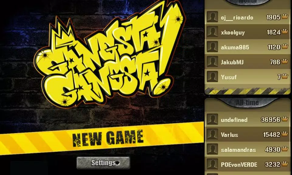 Gangsta Gangsta! 螢幕截圖 0