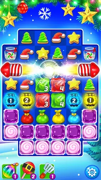 Christmas Cookie: Match 3 Game 스크린샷 3