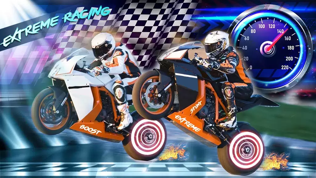 MotorBike Racing Simulator 3d 螢幕截圖 0