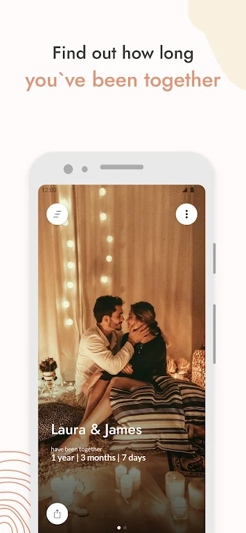 Mi & Ju - Couples App Schermafbeelding 1