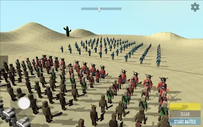 Stick Epic War Simulator RTS ภาพหน้าจอ 0