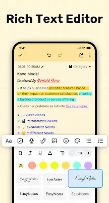 Easy Notes - Note Taking Apps Screenshot 1