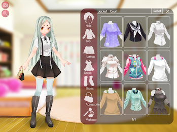 Anime Girl Creator & Dress Up 螢幕截圖 2