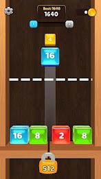 Jelly Cubes 2048: Puzzle Game Screenshot 0