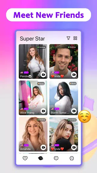 MatchU-Live, Meet People, Chat ภาพหน้าจอ 3