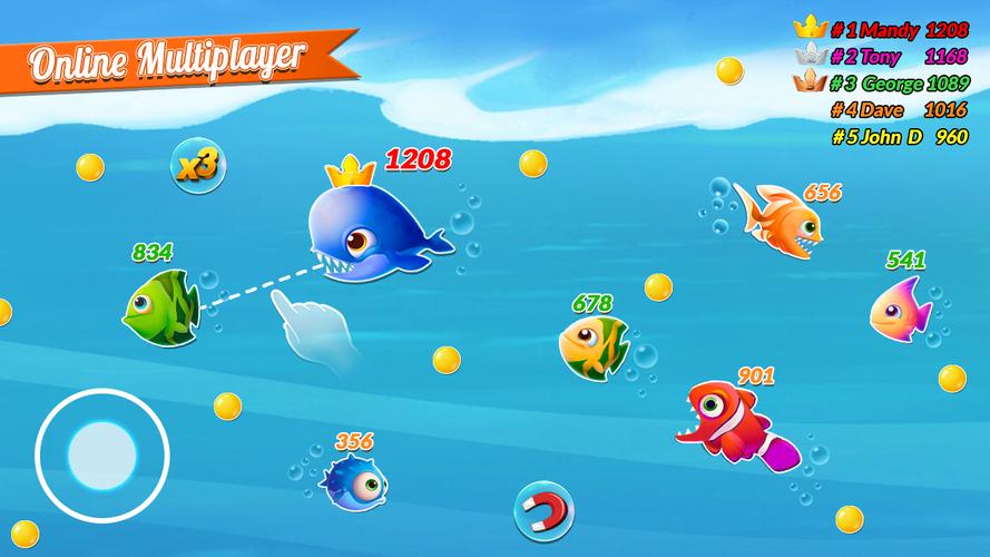 Fish.IO Fish Games Shark Games 螢幕截圖 1