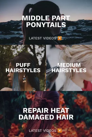 Hairstyles for your face Screenshot 1