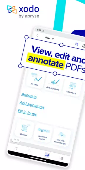 PDF Editor & PDF Reader | Xodo ဖန်သားပြင်ဓာတ်ပုံ 0