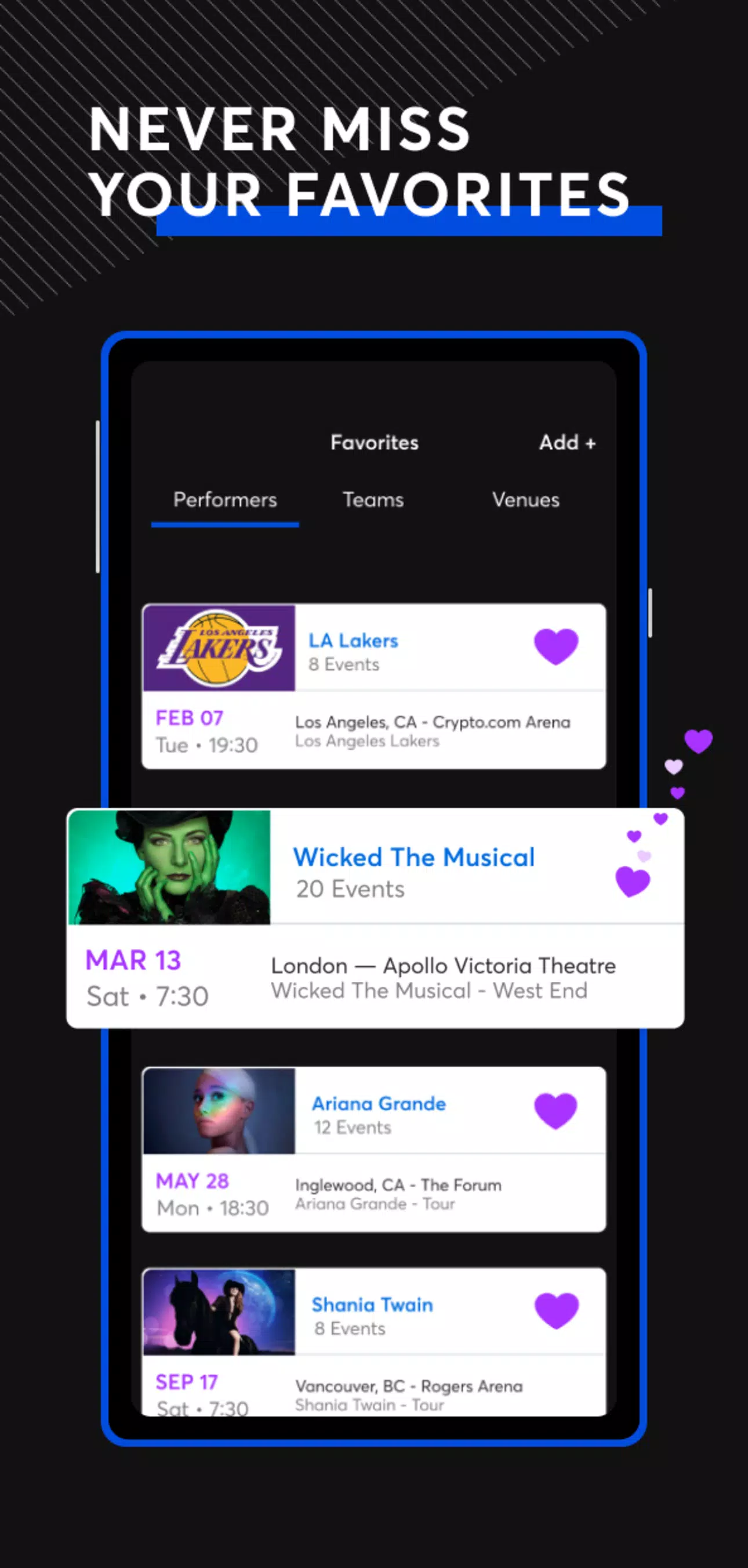 Ticketmaster－Buy, Sell Tickets 스크린샷 2