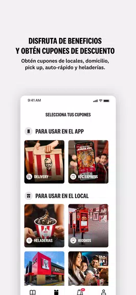 KFC APP - Ec, Co, Cl, Ar y Ve 螢幕截圖 2