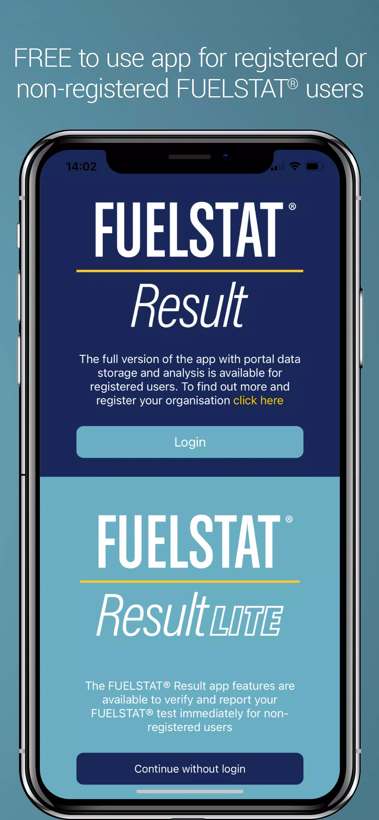 FUELSTAT Result ภาพหน้าจอ 0