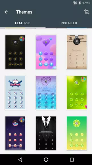 AppLock Theme Lucky Clover Capture d'écran 2