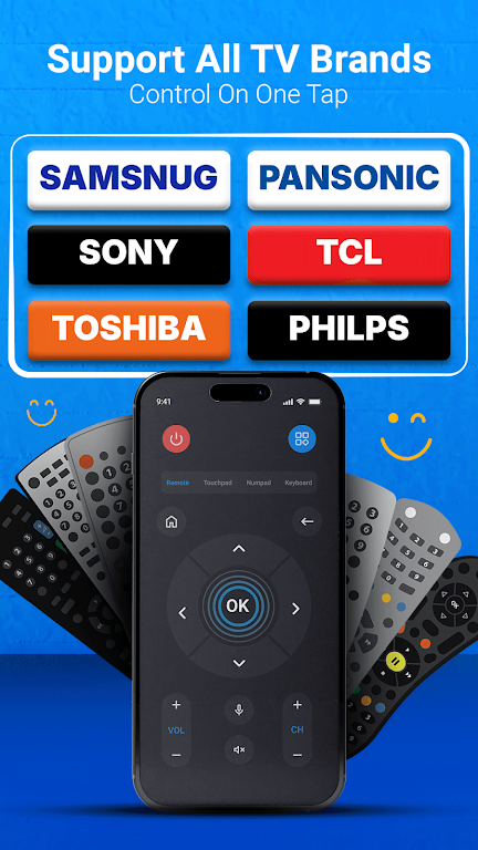 TV Remote Universal-for All TV应用截图第1张