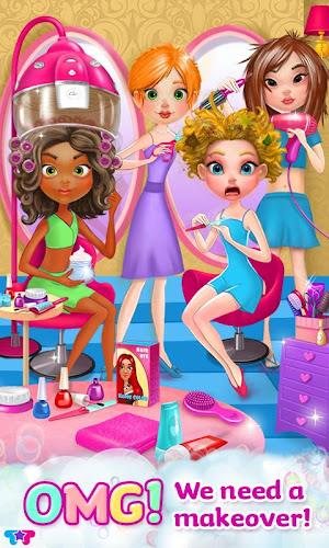 Crazy Hair Salon-Girl Makeover Ảnh chụp màn hình 1