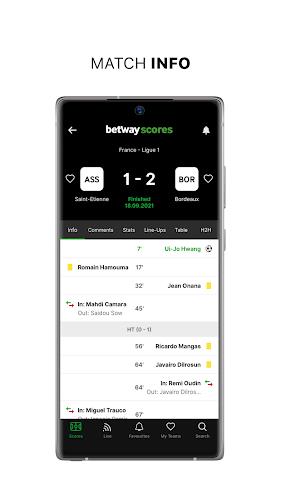 Betway Scores Captura de pantalla 2