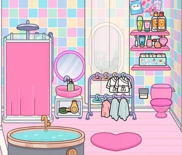 Toca Boca Pink Room Ideas Скриншот 3