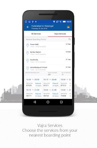 TSRTC Official Online Booking Capture d'écran 2