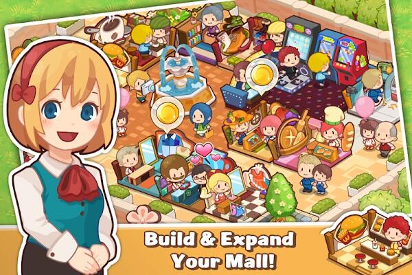 Happy Mall Story Mod Apk Unlimiteted Mones and Gems