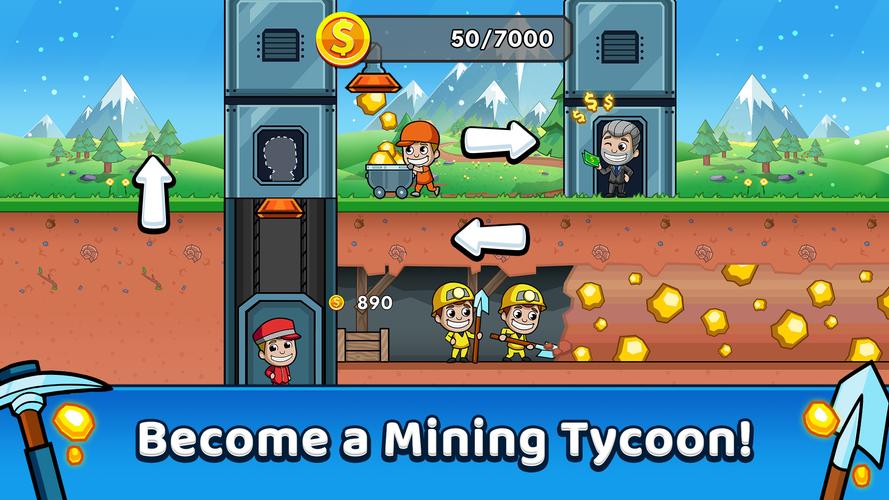 Idle Miner ภาพหน้าจอ 0