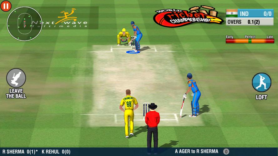 World Cricket Championship 2 Tangkapan skrin 1