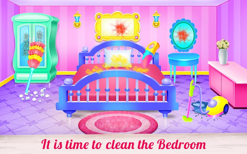 Doll House Cleaning Decoration स्क्रीनशॉट 0