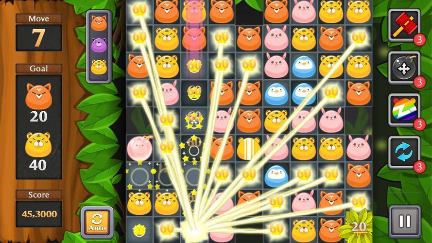 Jungle Match Puzzle 螢幕截圖 0