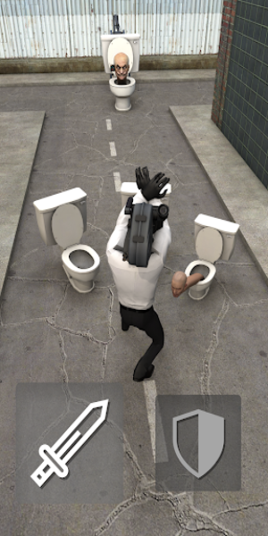 Toilet Fight 螢幕截圖 0