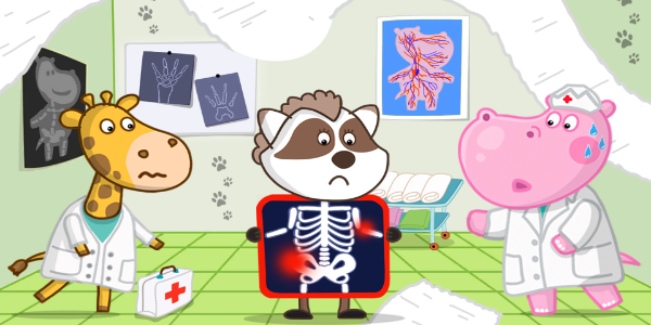 Hippo doctor: Kids hospital 螢幕截圖 0