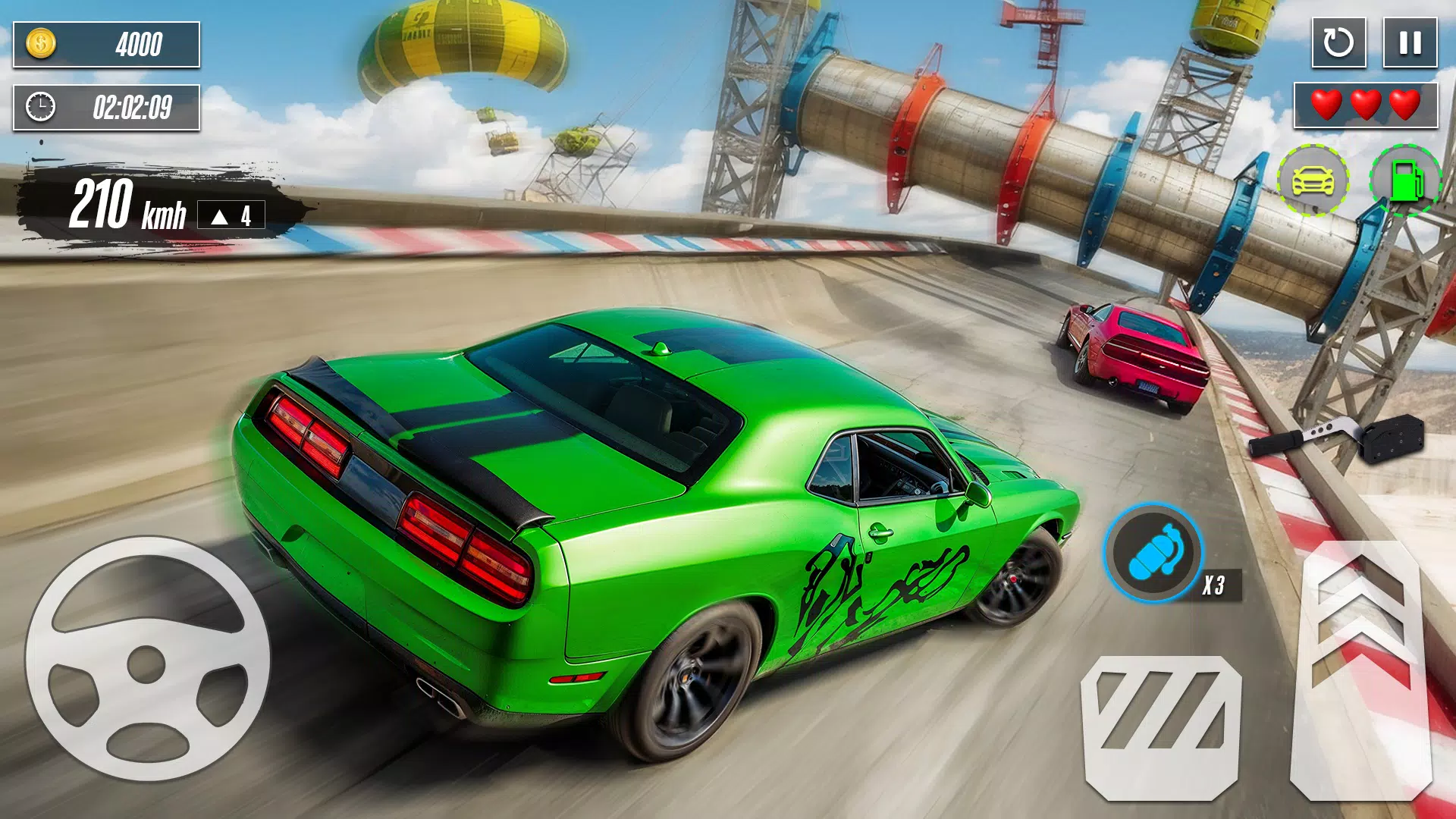 Mega Ramp Stunt: GT Car Racing 螢幕截圖 1