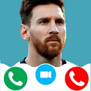 Messi video call prank 螢幕截圖 0