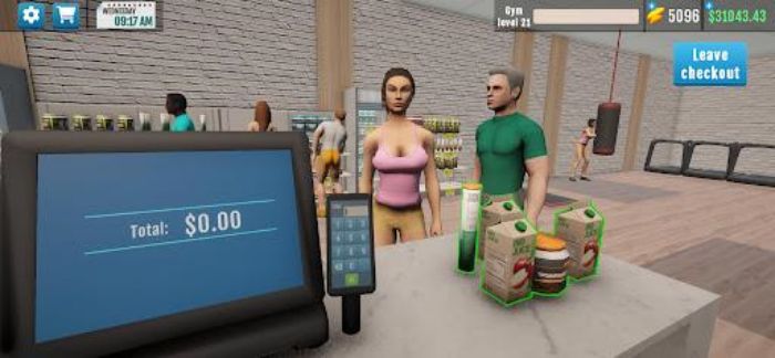 Fitness Gym Simulator Fit 3D Screenshot 2