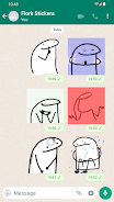 Flork Stickers memes WASticker Скриншот 2