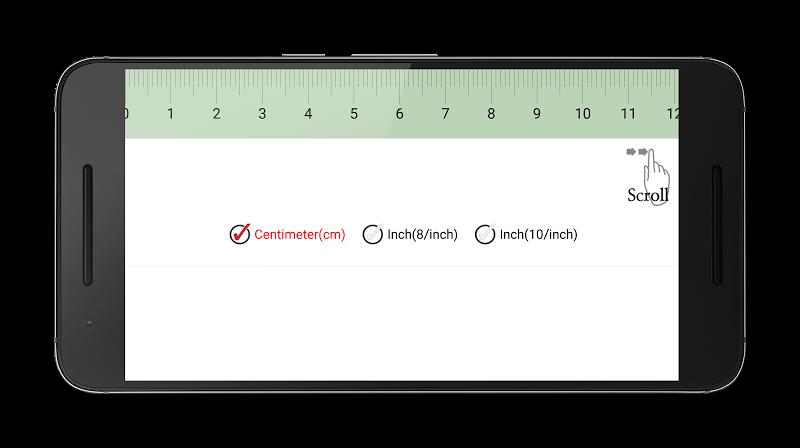 Tape measure: cm, inch Captura de pantalla 0