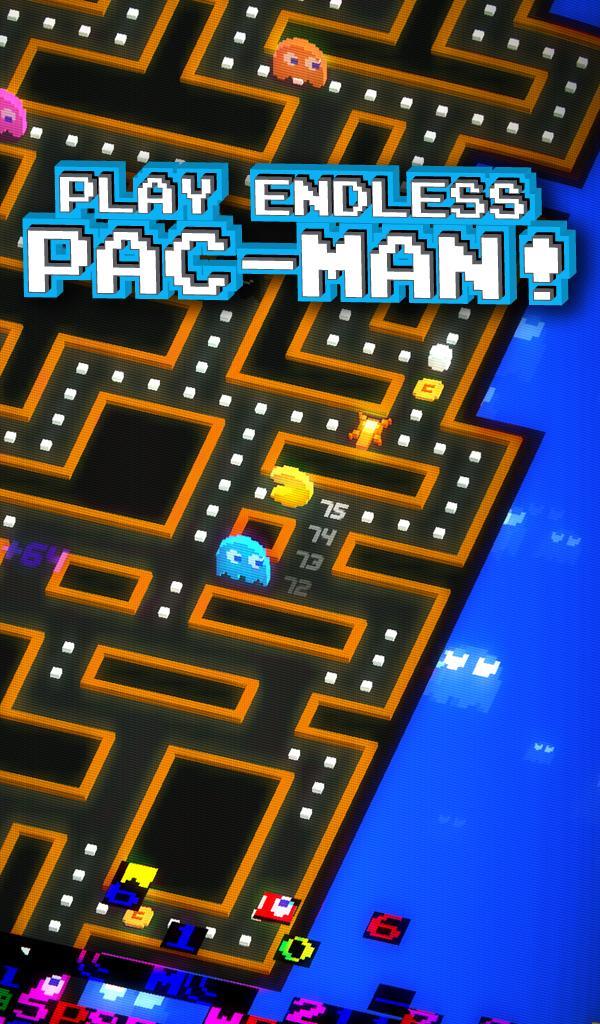 PAC-MAN 256 - Endless Maze Schermafbeelding 0